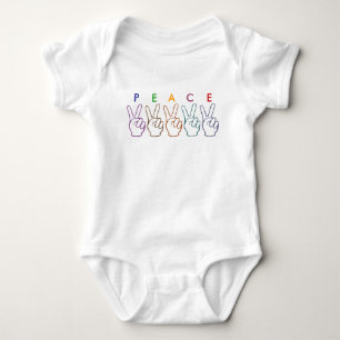 Friedenshandlungen Baby Strampler
