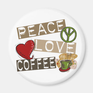 FRIEDENSKAFFEE LIEBE 2 MAGNET
