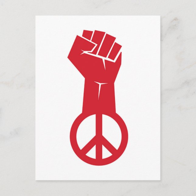 Friedenskampf Postkarte (Vorderseite)