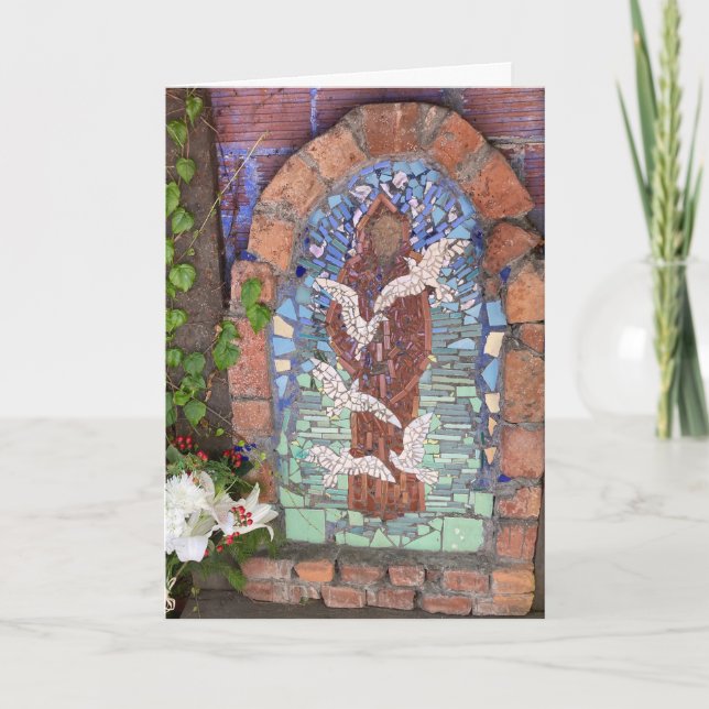 Friedenskarte von St. Francis inspirierend Karte (Vorderseite)