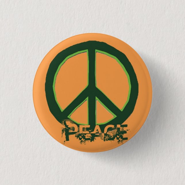 Friedensknopf Button (Vorderseite)