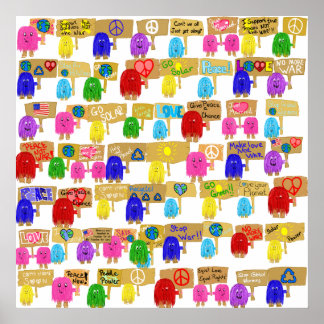 Friedensleute Poster