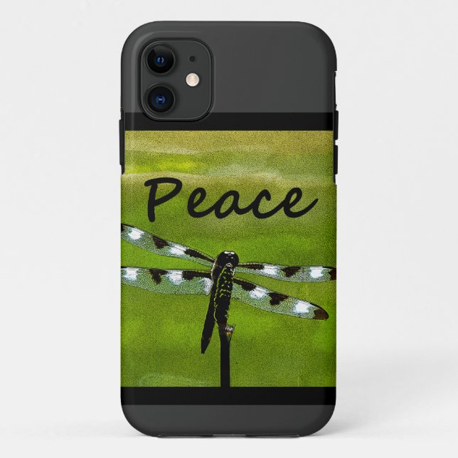 Friedenslibelle Case-Mate iPhone Hülle (Rückseite)