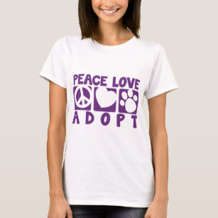 FriedensLiebe adoptieren T-Shirt