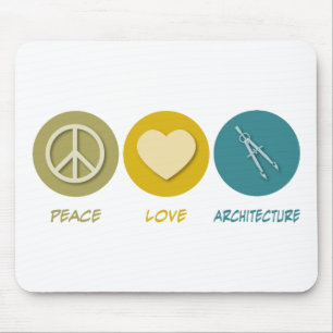 FriedensLiebe-Architektur Mousepad