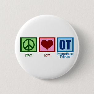 FriedensLiebe-Beschäftigungstherapie Button