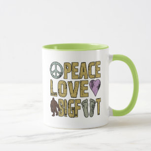FriedensLiebe Bigfoot Tasse