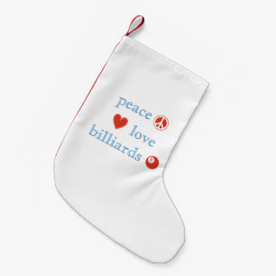 FriedensLiebe-Billard Kleiner Weihnachtsstrumpf