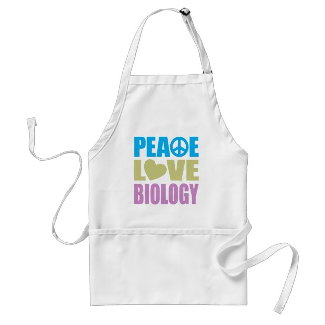 FriedensLiebe-Biologie Schürze (Vorne)