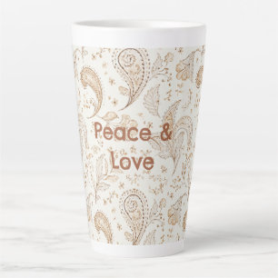 Friedensliebe Bohemian Hippie Sechziger Jahre Pais Milchtasse