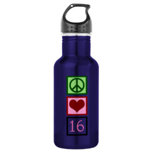 FriedensLiebe-Bonbon 16 Trinkflasche