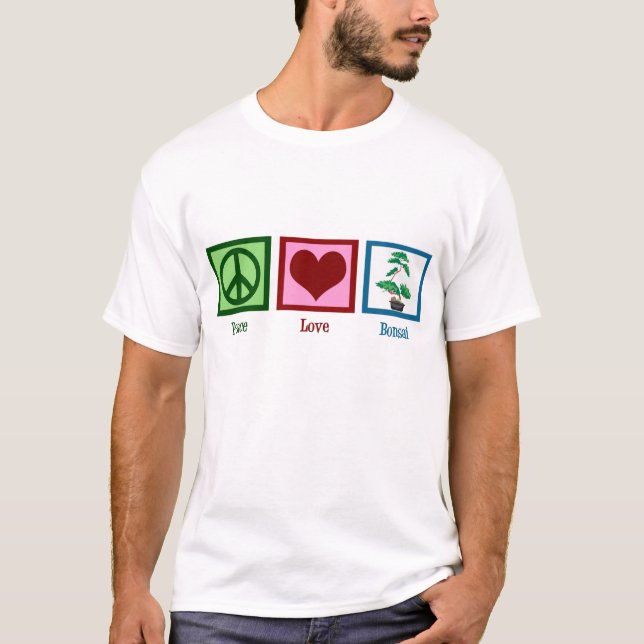 FriedensLiebe-Bonsais T-Shirt (Vorderseite)