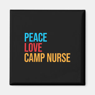 Friedensliebe-Camp-Krankenschwester  Magnet