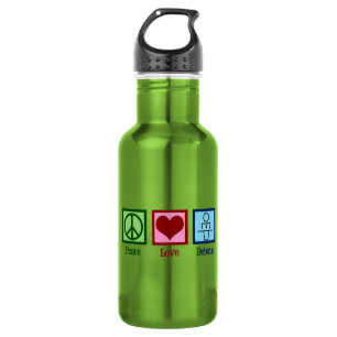 FriedensLiebe-Debatten-Team Edelstahlflasche