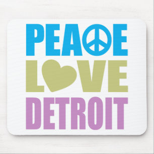 FriedensLiebe Detroit Mousepad