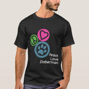FRIEDENSLiebe-DOBERMANN T-Shirt