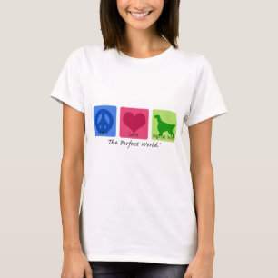 FriedensLiebe-englischer Setzer T-Shirt