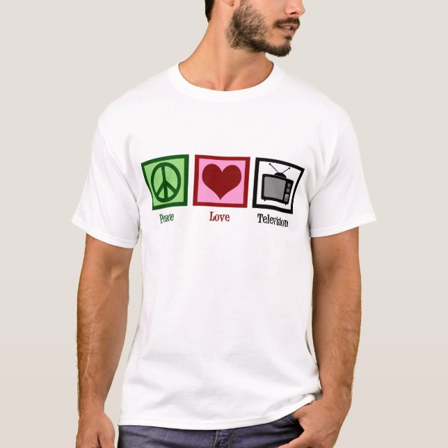 FriedensLiebe-Fernsehen T-Shirt (Vorderseite)