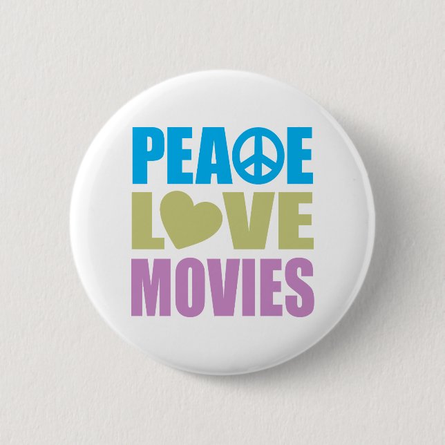 FriedensLiebe-Filme Button (Vorderseite)