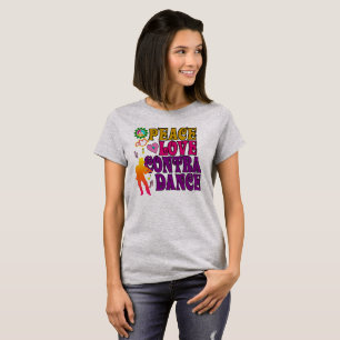 FriedensLiebe gegen Tanz T-Shirt