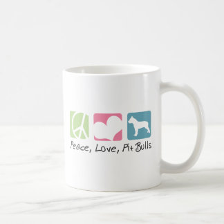 FriedensLiebe-Gruben-Stiere Kaffeetasse