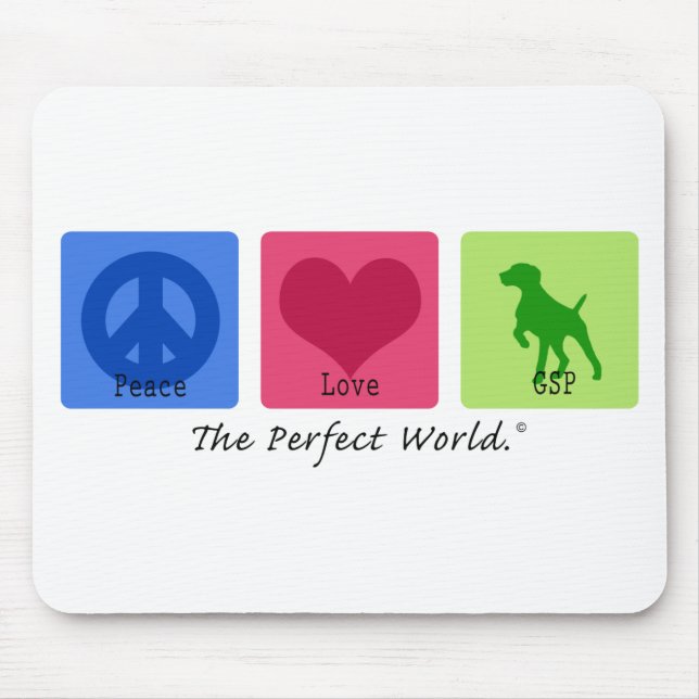 FriedensLiebe GSP Mousepad (Vorne)