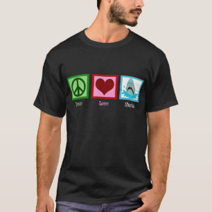 FriedensLiebe-Haifische T-Shirt