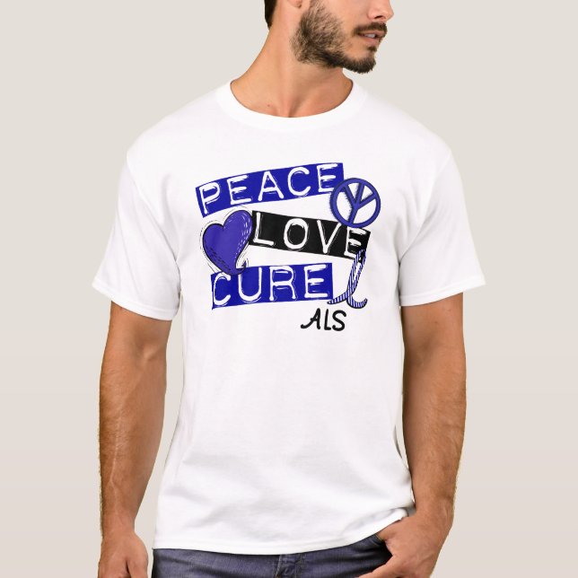 FRIEDENSLiebe-HEILUNGALS T-Shirt (Vorderseite)