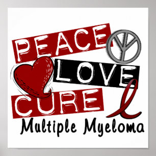 FriedensLiebe-Heilungmehrfacher Myeloma Poster