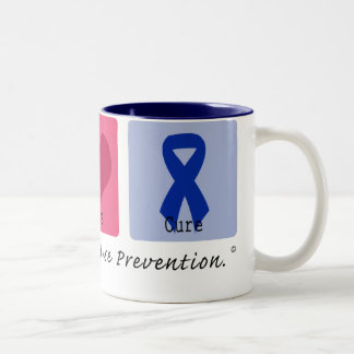 FriedensLiebe-Heilungs-Kindesmissbrauch Zweifarbige Tasse