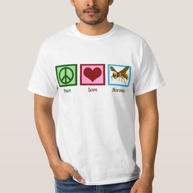 FriedensLiebe-Hornissen T-Shirt (Vorderseite)