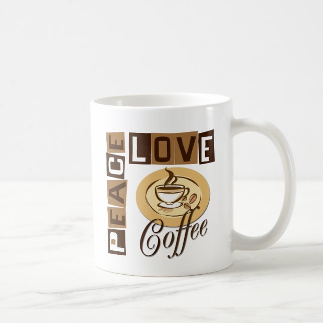 FRIEDENSLiebe-KAFFEE Kaffeetasse (Rechts)