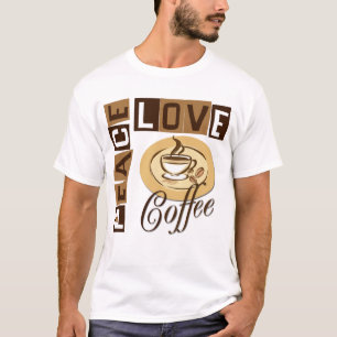 FRIEDENSLiebe-KAFFEE T-Shirt