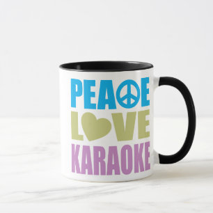 FriedensLiebe-Karaoke Tasse