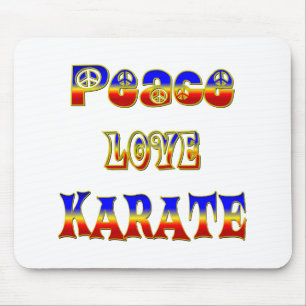 FriedensLiebe-Karate Mousepad
