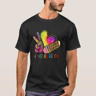 Friedensliebe Kindergarten T-Shirt mit Binden für 