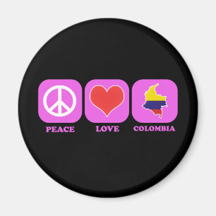 FriedensLiebe Kolumbien Magnet