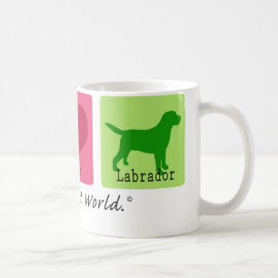 FriedensLiebe-Labrador-Retriever Kaffeetasse