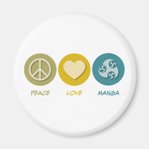 FriedensLiebe Manga Magnet