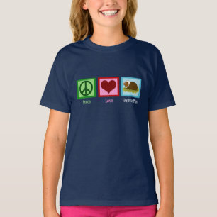 FriedensLiebe-Meerschweinchen T-Shirt