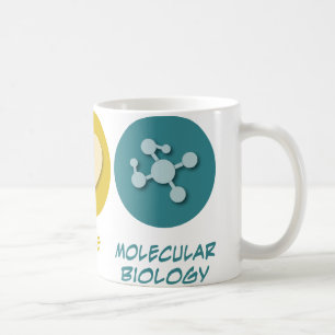 FriedensLiebe-Molekularbiologie Kaffeetasse