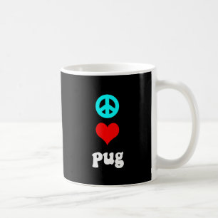 FriedensLiebe Mops Kaffeetasse