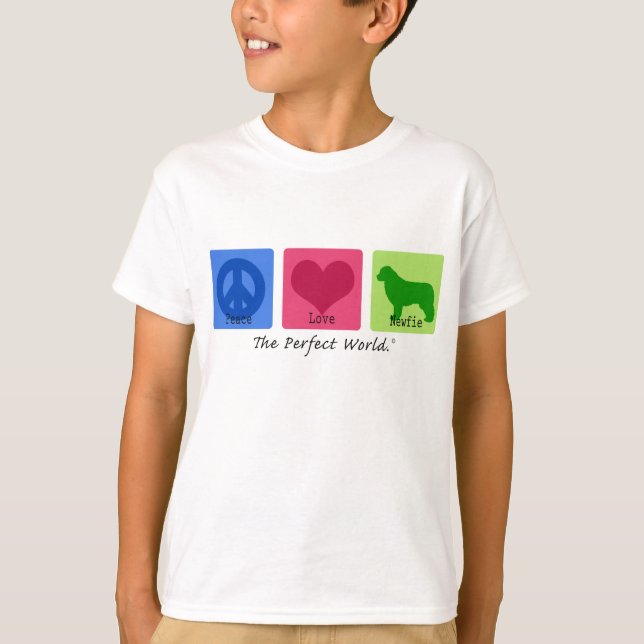FriedensLiebe Neufundland T-Shirt (Vorderseite)