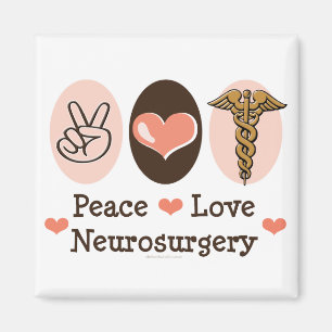FriedensLiebe-Neurochirurgie-Magnet Magnet