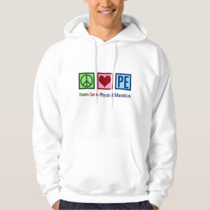FriedensLiebe PET Lehrer Hoodie