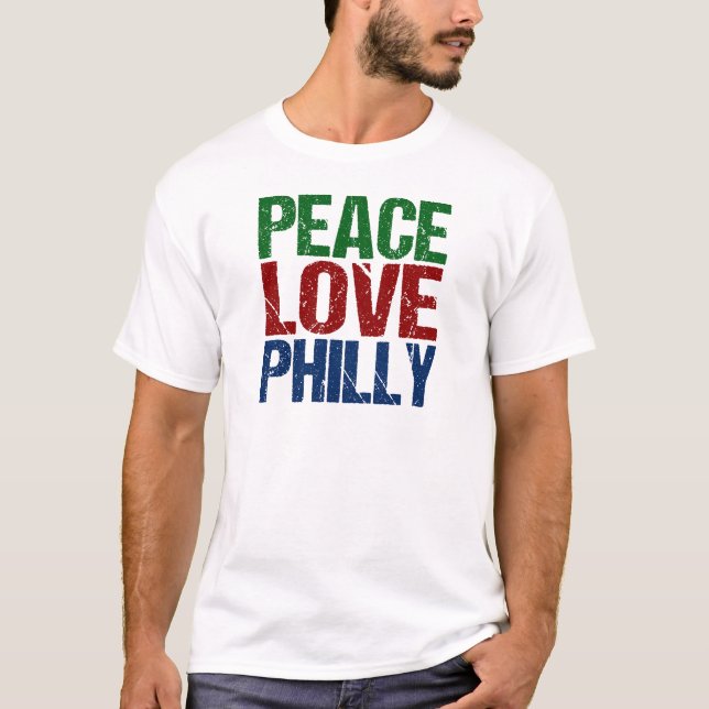 FriedensLiebe Philly T-Shirt (Vorderseite)
