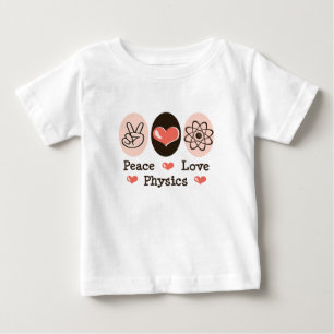 FriedensLiebe-Physik-Baby-T-Shirt Baby T-shirt