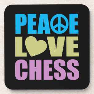 FriedensLiebe-Schach Untersetzer