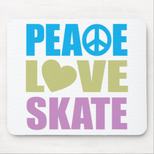 FriedensLiebe-Skate Mousepad