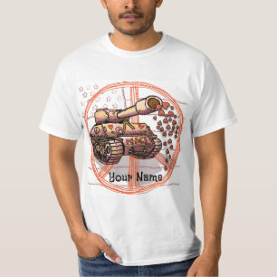 Friedensliebe-Tank-T-Shirt T-Shirt